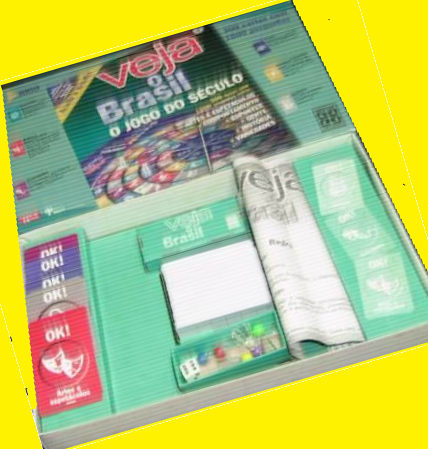 Jogo De Tabuleiro Veja -o Brasil O Jogo Do Século - Usado