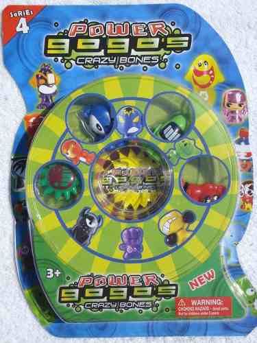 Power Gogos - Crazy Bones -com 6 Bonecos